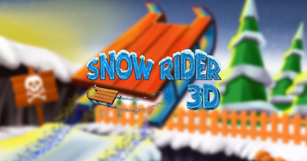 Play Snow Rider 3d online for free